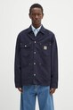 Carhartt WIP kurtka Walter Chore bez kaptura granatowy I035552.1CGD