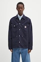 Carhartt WIP giacca Walter Chore non isolato blu navy I035552.1CGD