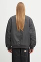 Odzież Carhartt WIP kurtka Santa Fe Alumni I035147.32BXX szary