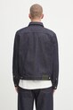 Odzież Drôle de Monsieur kurtka jeansowa La Veste Denim Brut H.JT172.CO211 granatowy