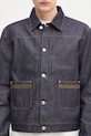 Drôle de Monsieur geacă jeans La Veste Denim Brut bleumarin H.JT172.CO211