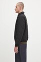 Drôle de Monsieur kurtka La Veste Slogan Tresses H.JT236.PL163 czarny AW25