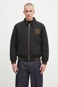 Odzież Drôle de Monsieur kurtka La Veste Slogan Tresses H.JT236.PL163 czarny
