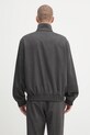 Oblečenie Vlnená bunda Drôle de Monsieur La Trackjacket Flanelle H.JT234.WV008 sivá