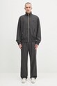 Vlnená bunda Drôle de Monsieur La Trackjacket Flanelle H.JT234.WV008