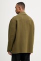 Îmbrăcăminte Drôle de Monsieur haină cu lână La Veste Caban I.JT248.WO042 verde