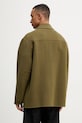 Îmbrăcăminte Drôle de Monsieur haină cu lână La Veste Caban I.JT248.WO042 verde