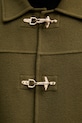 Drôle de Monsieur haină cu lână La Veste Caban I.JT248.WO042 verde