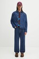 Джинсова куртка Drôle de Monsieur La veste Denim Monogramme I.JT182.CO238
