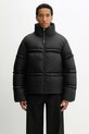 Axel Arigato kurtka puchowa Veil bez kaptura czarny A3135003