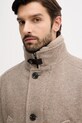 Joop! płaszcz z dodatkiem wełny beżowy 30048637