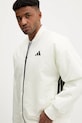 adidas kurtka bomber Stadium beżowy JX5638