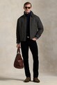 Odzież Polo Ralph Lauren kurtka wełniana 710969654 szary