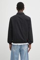 Odzież A.P.C. kurtka koszulowa bawełniana Blouson Gilbert COHKU.M32018 czarny