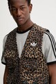 Brezrokavnik adidas Originals Graphic Reg Vst rjava JV7557