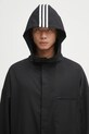 Риза с вълна Y-3 Refined Wool черен JX7276