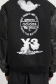 Y-3 bomber jacket with wool Letterman black JX7338