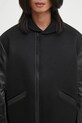 Y-3 bomber jacket with wool Letterman JX7338 black