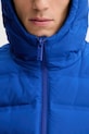 Péřová bunda Calvin Klein LV04LD521G modrá