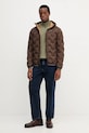 Péřová bunda Blauer PIERY BLUC03233 hnědá AW25