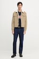Pepe Jeans kurtka sztruksowa PM4027185 beżowy AW25