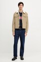 Pepe Jeans kurtka sztruksowa PM4027185 zielony AW25