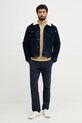 Вельветова куртка Pepe Jeans PM4027185 темно-синій AW25