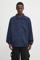 The North Face kurtka Redbox bez kaptura granatowy NF0A8EFT8K21