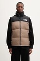 The North Face geacă 1996 Retro Nuptse fara gluga maro NF0A3JQQDHL1