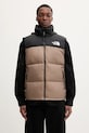 The North Face geacă 1996 Retro Nuptse fara gluga maro NF0A3JQQDHL1