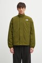 Μπουφάν δυο όψεων The North Face Yumiori μεταβατικό πράσινο NF0A89GT39M1