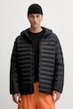 adidas Originals geacă Pad Hooded negru JX4117