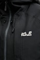 Πουπουλένιο αθλητικό μπουφάν Jack Wolfskin ICECAPE A65299 μαύρο