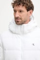 Calvin Klein Jeans geacă de puf alb LV04RC518G