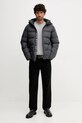 Μπουφάν με επένδυση από πούπουλα Calvin Klein Jeans LV04RC518G γκρί AW25