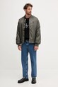 Μπουφάν bomber Calvin Klein Jeans LV04RC526G πράσινο AW25