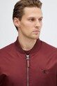 Calvin Klein Jeans kurtka bomber bordowy LV04RC526G