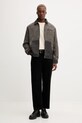 Яке с вълна Desigual RUSTIC FABRIC 25WMEW11 черен AW25