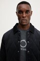 Trussardi kurtka sztruksowa granatowy 8030M000013N
