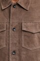 Rag & Bone szalik z dodatkiem wełny RV7525F0MLT brązowy