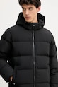Páperová bunda Tommy Hilfiger čierna MW0MW40616