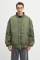 VETEMENTS kurtka bomber dwustronna Cut-Up Bomber UH76BO450GO zielony AW25