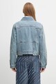 Odjeća Traper jakna VETEMENTS Cut-Up Fitted Denim UH76DJ660LB3 plava