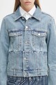 Traper jakna VETEMENTS Cut-Up Fitted Denim plava UH76DJ660LB3