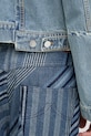 Джинсова куртка VETEMENTS Cut-Up Fitted Denim UH76DJ660LB3 блакитний