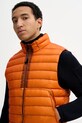 C.P. Company bezrękawnik puchowy pomarańczowy 19CMVE703A110416A
