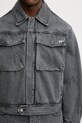 Filling Pieces kurtka bawełniana Denim Washed szary 422560501260