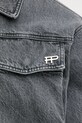 Filling Pieces kurtka bawełniana Denim Washed 422560501260 szary