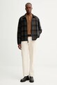 Куртка з додаванням вовни Calvin Klein LV04LD425G коричневий AW25