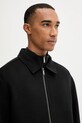 Calvin Klein jachetă de lână negru LV04LD427G